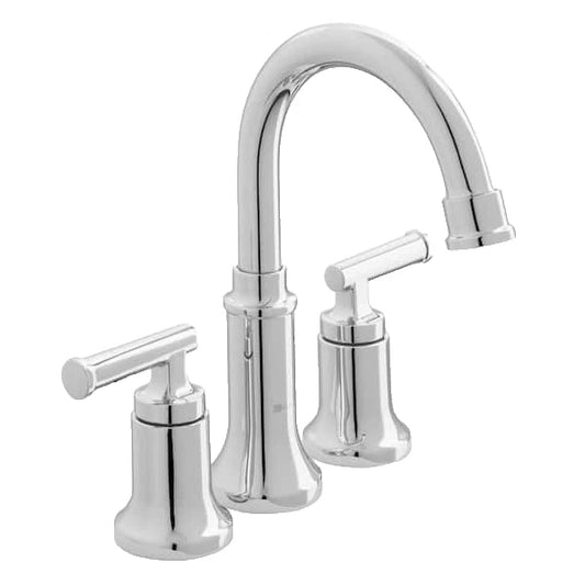 Oswell 8 in. Widespread Double-Handle High-Arc Bathroom Faucet Polished Chrome