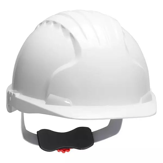 Pip 280-Ev6151-10 Hard Hat, Jsp, Hdpe, 6 Point Ratchet, Type 1, Class E, White