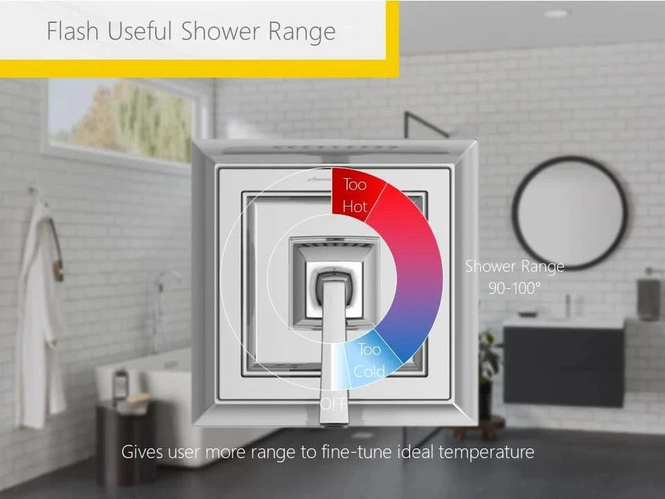 American Standard TU455.501 Town Square S Shower Only Trim Chrome